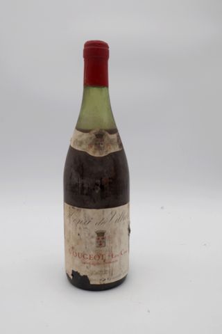 1 bouteille de Vougeot « les cars » 1973, maison Henri Villars, (...