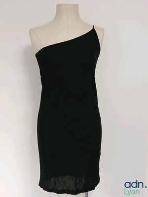 DSQUARED2 - Robe courte noire en viscose - Taille S - Neuf -…