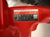 the milwaukee milwaukee m18bl corded driller is being used