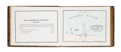 an open book with a picture of a plane on it