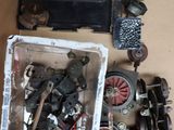 a box full of assorted items sitting on a table