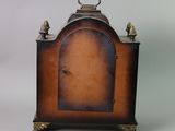 a clock that is sitting on top of a table