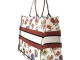 an image of a white bag with a pattern on it