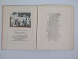 an open book with a picture of a man and a woman on it