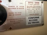 a close up of a control panel on a machine