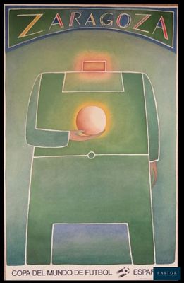 une image représentant un tableau où l'on voit un homme tenant un ballon de football