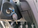 a close up of a car door handle with a car key on it