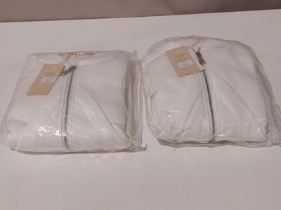 deux sacs posés sur une table