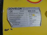 a label on the back of a machine that says sovelor