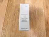a picture of a white box on a wooden table