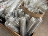 many boxes of plastic items sitting on the floor