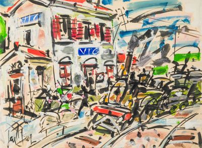 GEN PAUL (1895-1975) Gare de Vic