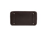 a brown leather wallet on a white background