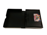 an image of a black case with a picture inside of it