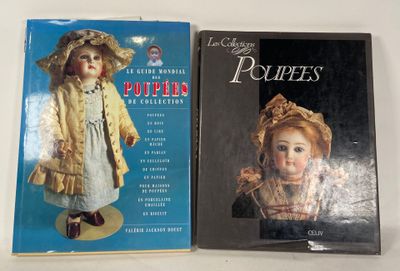 two books of dolls are sitting on a table next to each other