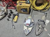a lot of tools that are sitting on the ground