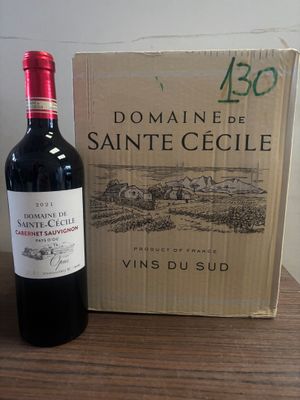 Vin Rouge Domaine Saint Cécile Cuvée OPUS 2021 - Photo 1