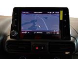 a car dashboard with a gps device on it