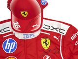 ferrari racing jacket and cap with autographs signed by the drivers