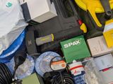 many items that are sitting on a table together