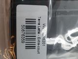 a plastic bag with a barcode on it