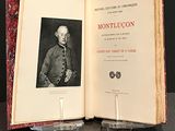 an open book with a picture of a man in a military uniform