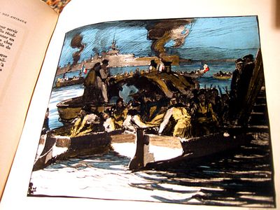 [Guerre]. Ensemble de 2 ouvrages en 8 volumes.