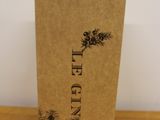 a brown box that has a pine tree on it
