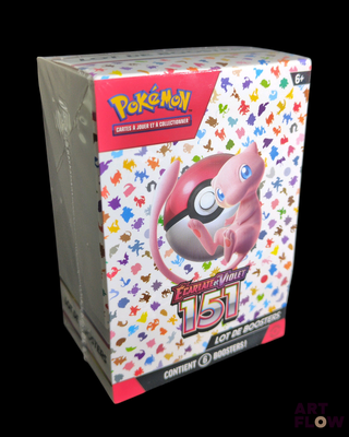 a box that has a pokemon figure inside of it
