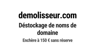 Nom de domaine demolisseur.com.