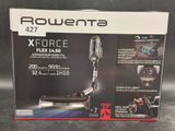 the box of the new rowenta xforcee cordless vacuum