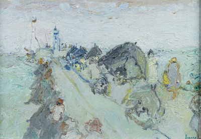 Jean FUSARO (né en 1925) La jetée