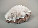a close up of a piece of food on a table
