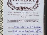 a sign on the door of a restaurant that says la cornice