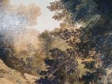 a picture of a painting on the wall of a room