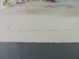 a picture of a watercolor painting of a city street