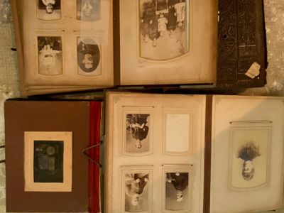 many old photos of people in this book