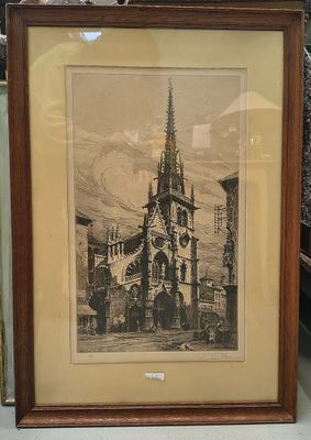 Charles PERRET Notre Dame des Maris à Villefranche - Photo 1