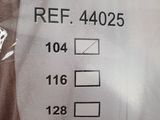 a receipt on the back of a bag of clothing