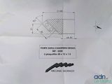 drawing of a piece of paper with a drawing of a screw and bolt