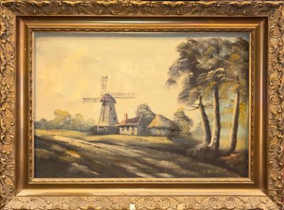 École du XXe siècle Ferme au moulin