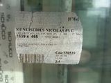 a roll of paper that has been taped to a glass door