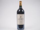 gros plan d'une bouteille de vin rouge sur fond blanc