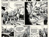 a page from the comic strip of the first issue of the comic strip