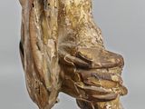 bronze statue of a man with a hat on his head