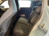 the back seat of a car with a seat belt in it