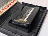 a black box with a keyboard inside of it on a table