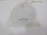 an image of a white bag with a logo on it