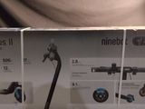 packaging of a cordless vacuum cleaner in a box on a table