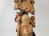 an image of a statue of a man with a beard and a hat on his head